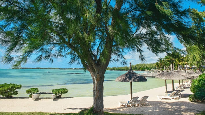 Plage, Hotel Blumarine Attitude, Ile Maurice